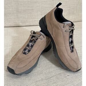 ECCO Receptors‎ Suede Leather Hiking, Walking Trail Shoes, Ladies 6-6.5